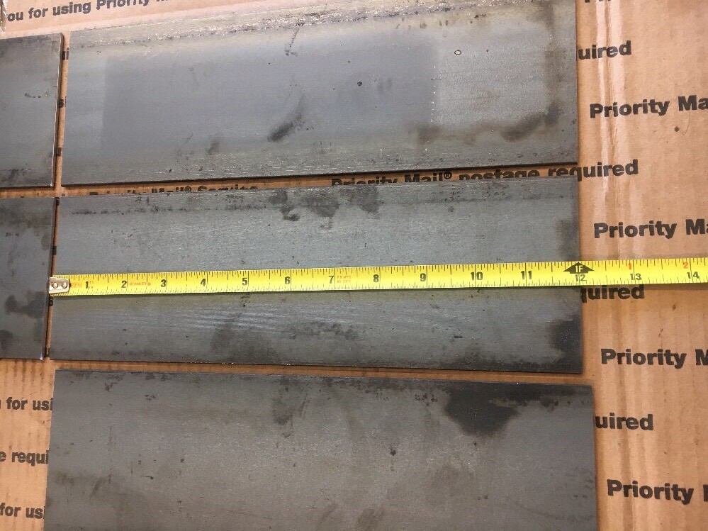 1/8 X 4 Steel Flat Straps Bracing Welding Supports Projects 12” Long 5 Pcs