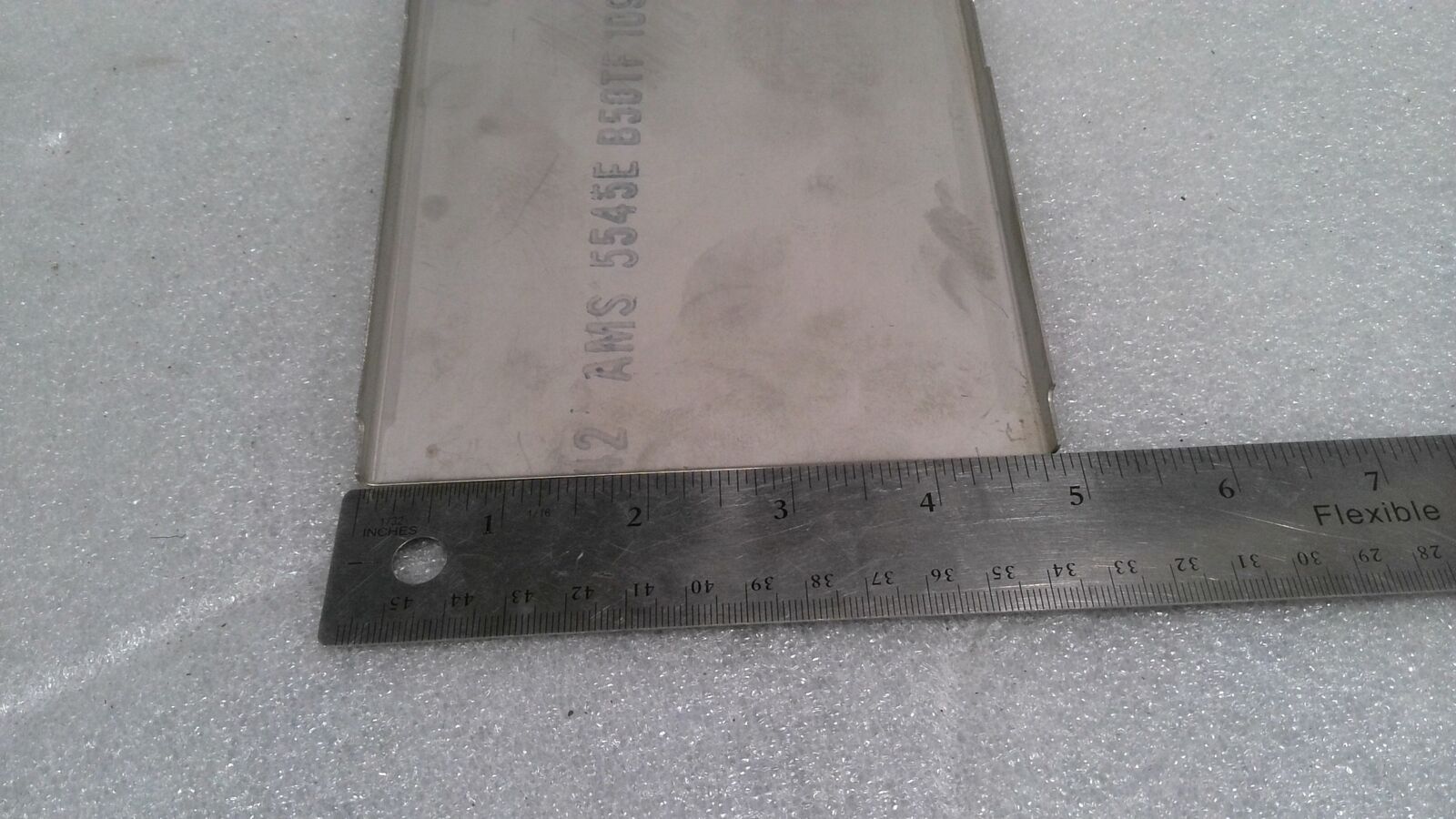 R41 RENE 41 PLATE 13-1/16″ OAL, 4-7/8″, 5-9/16″, .041″ THICK
