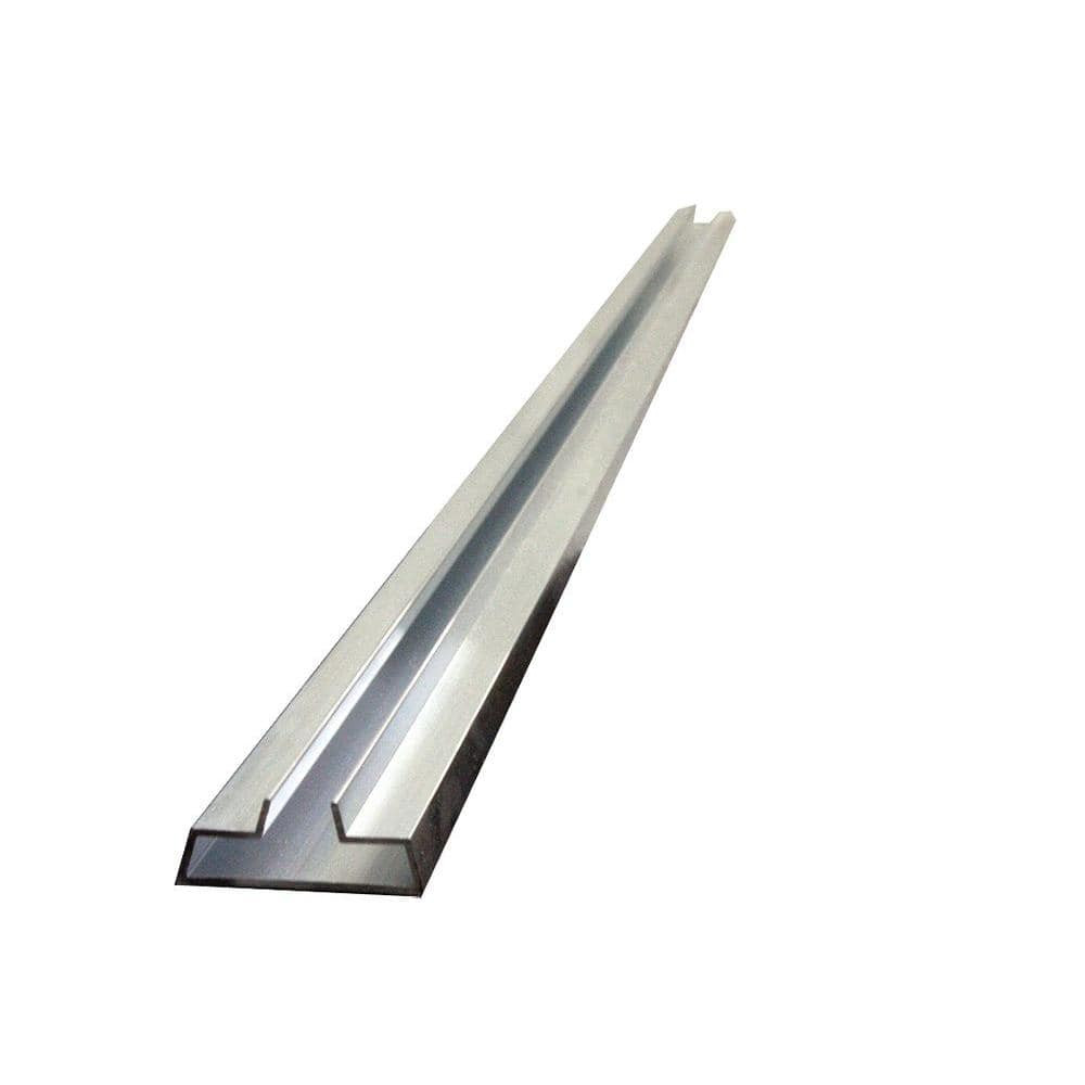 15 Pcs High Quality Aluminum Metal Groove Inserts Double Strength Durable 48 In.