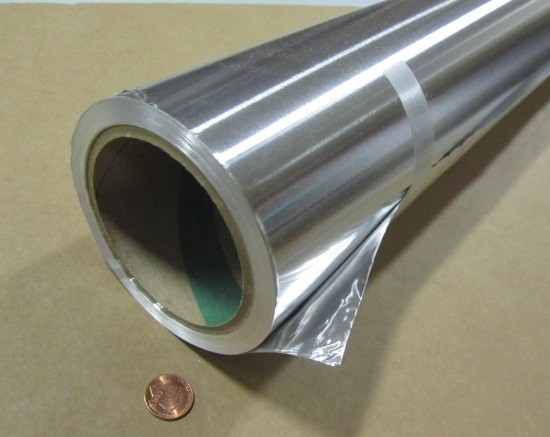 1100 Aluminum Foil (O) .003″ Thick x 36″ Wide x 100 Feet Long Roll