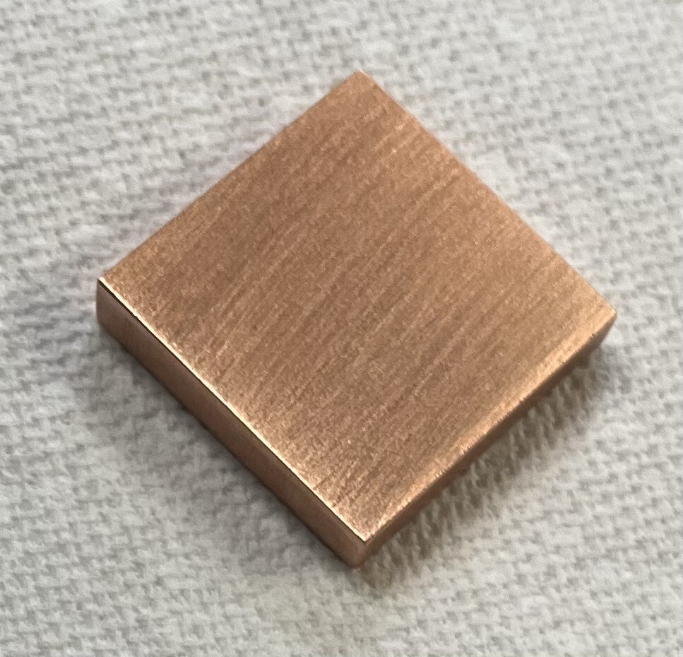 1/4” COPPER 110 PLATE 1-1/2” X 1-1/2”🇺🇸.250” FLAT BAR 6mm SHEET 38mm X 38mm