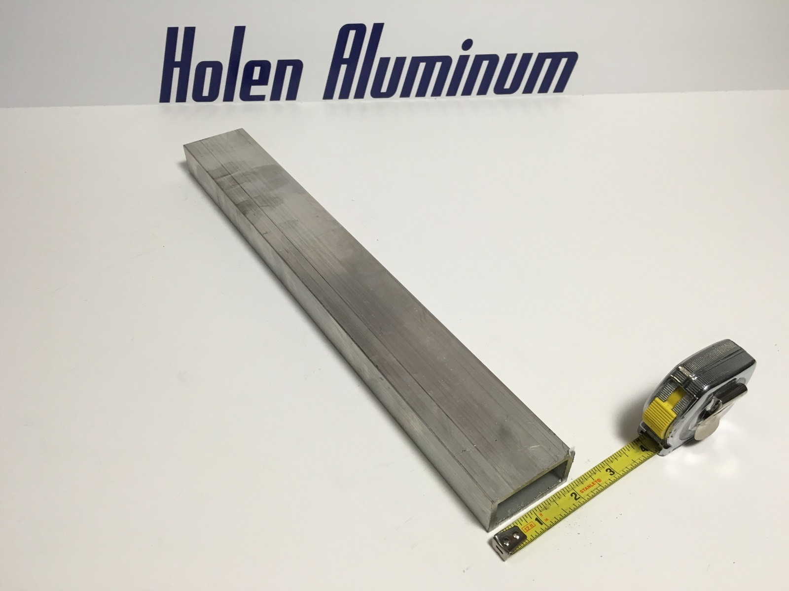 2” X 1-1/2” X 1/8″ X 72” Aluminum Tube Rectangle 6063 T52
