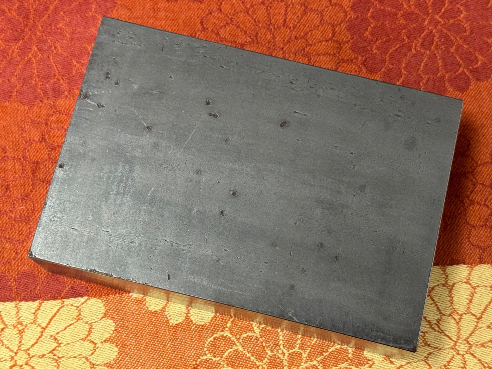 1-1/2” Thick 4” x 5-15/16” Mild A36 Steel Bench Block Bar Blacksmith Anvil Raw