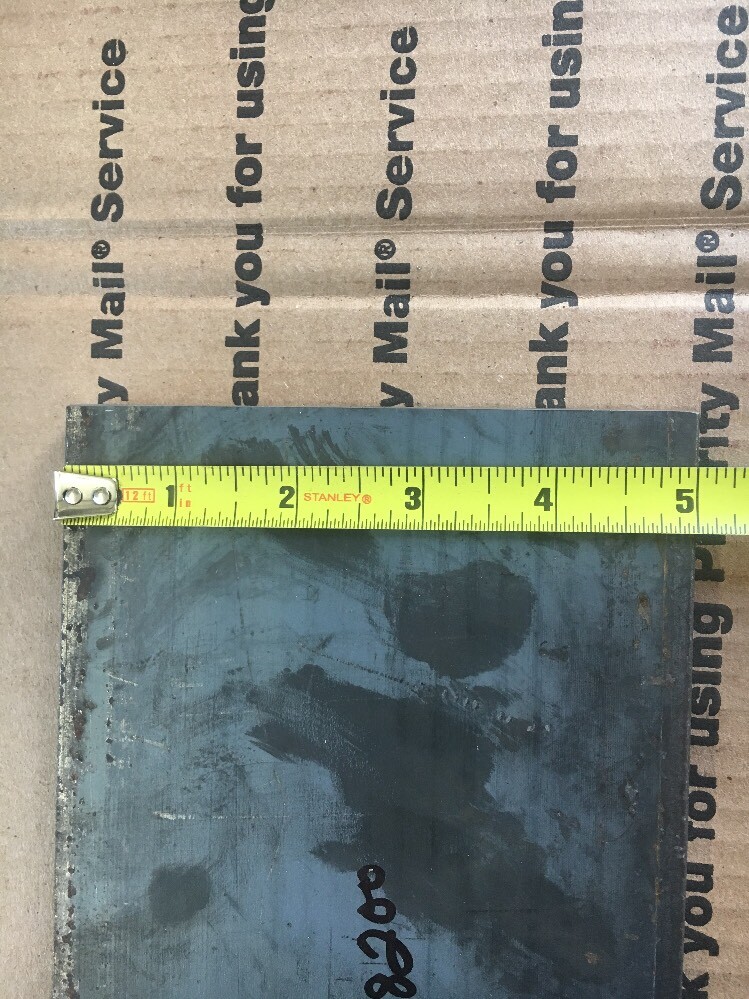 3/8 X 5 Flat Steel Bar Bracing Welding Supports Industrial Plate 12” L