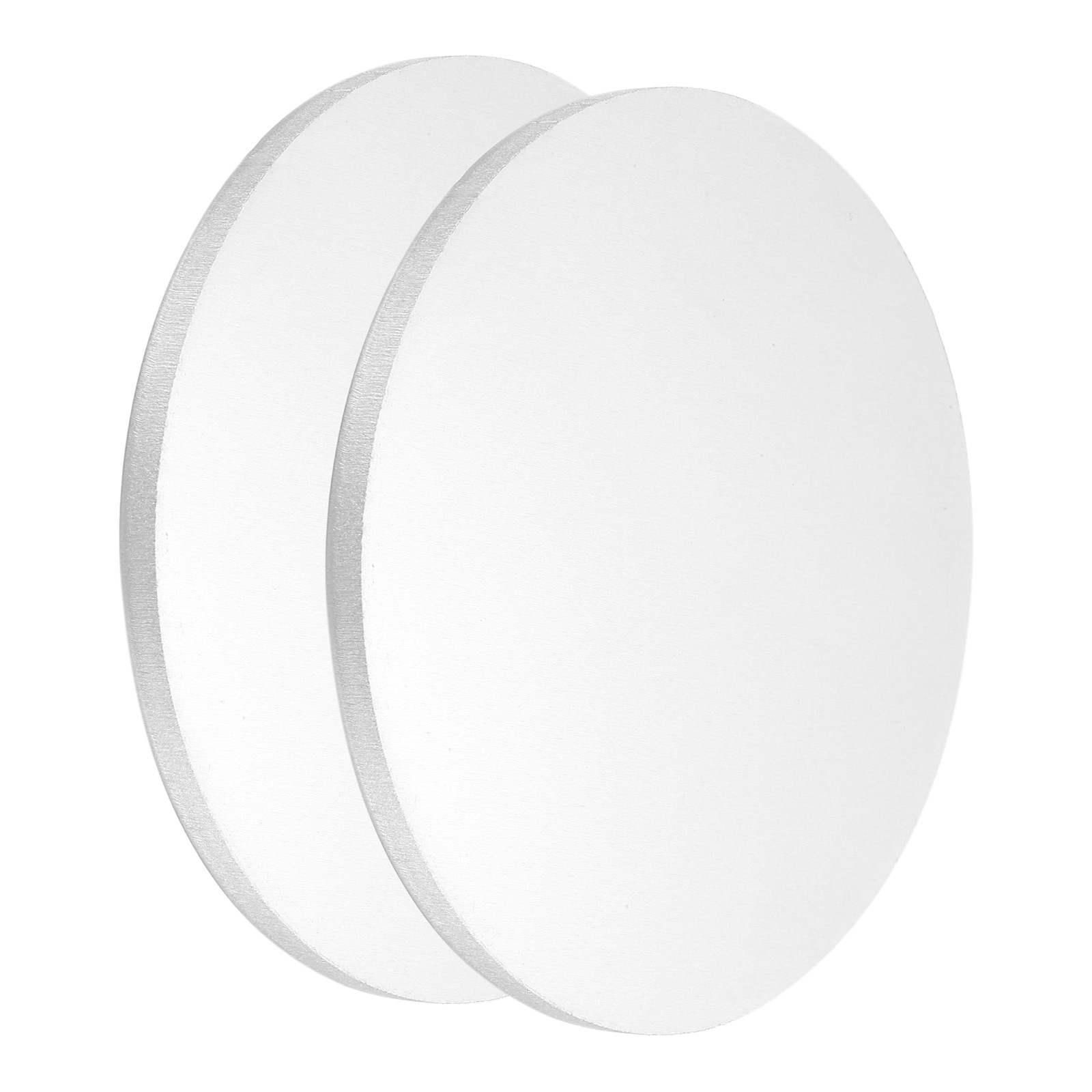 2Pcs Aluminum Disc 4″(100mm) Dia 0.2″(5mm) Thick Round 5052 Aluminum Sheets