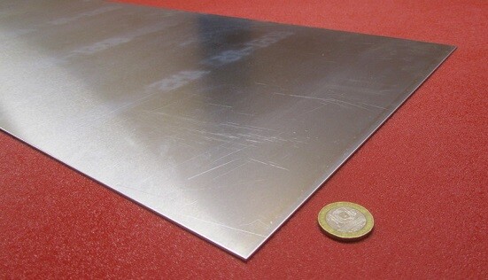 6061 T6 Aluminum Sheet .063″ (1/16″) Thick x 12″ Wide x 48″ Length