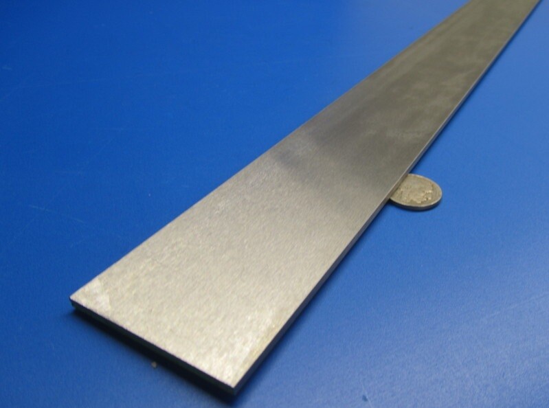 O1 Tool Steel Ground Bar 1/8″ (+/-.001″) Thick x 2.0″ Wide x 36″ Length