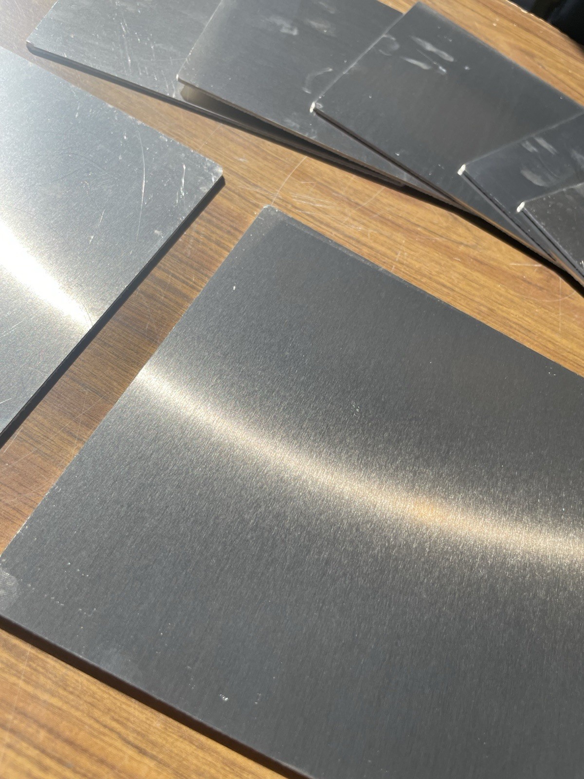 8 Pack .063″ Aluminum Sheet 6.9”X7.1” Plate 5052 Drop Lot 1/16” Maker Hobby