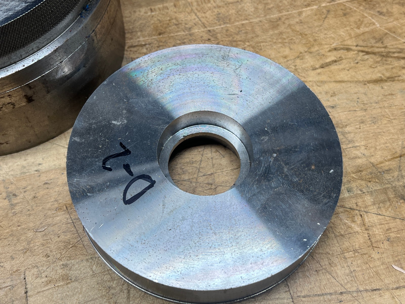 D2 Tool steel Round bar cut off lot 4.75″ 5.5″ – 24.6 lbs