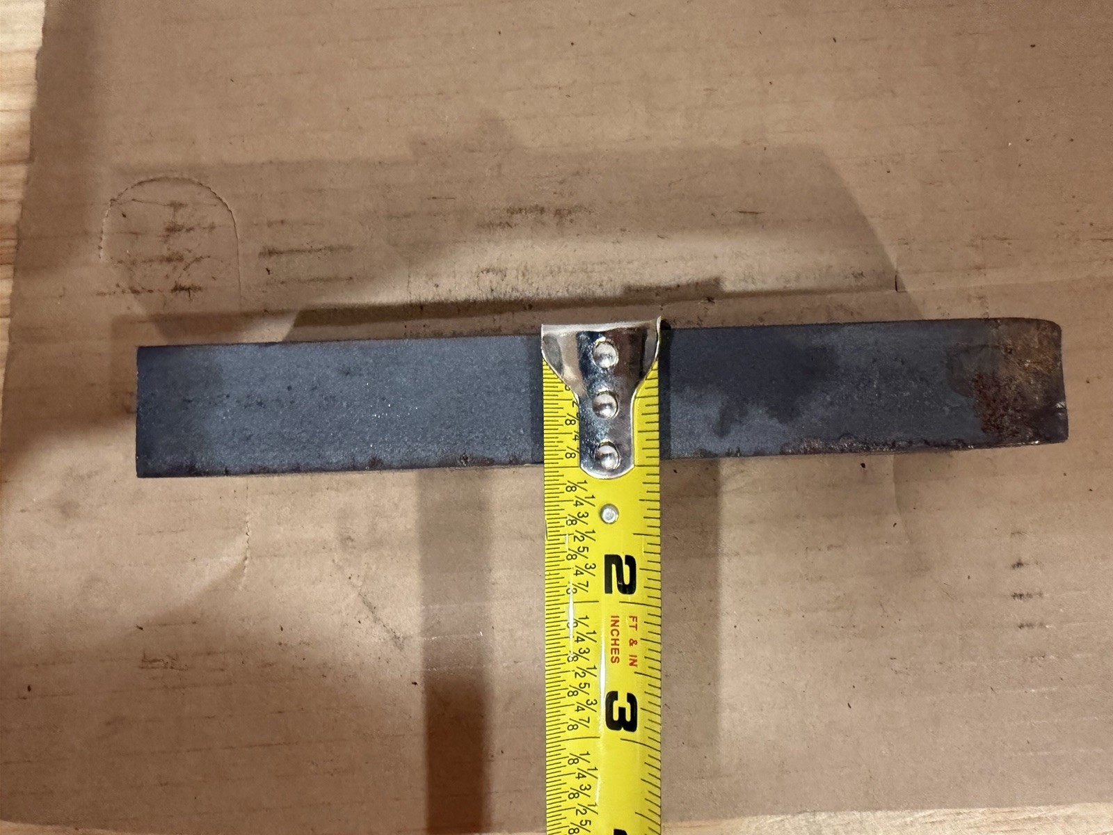 1″ x 2″ x 6 3/4” 1044 HR Steel Flat Bar | Rectangular 1044 Hot Rolled Flat