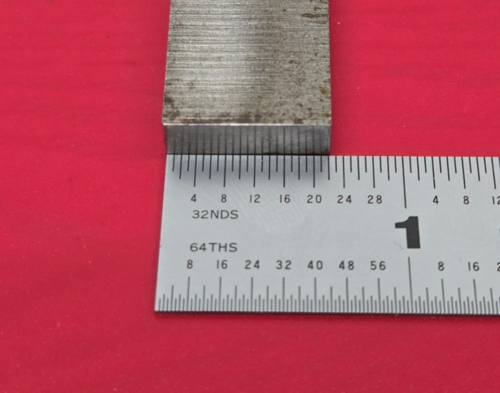 D2 Tool Steel Block Billet 5-5/8″ L x 0.70″ W x 1/4″ Thick – 4.28 Oz.