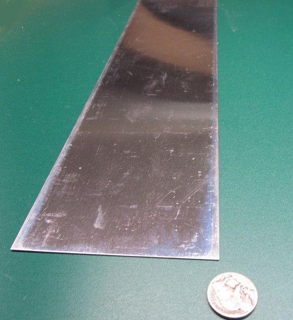 6061 T6 Aluminum Bar .016″ Thick x 4.0″ Wide x 48″ Length, 2 Pcs