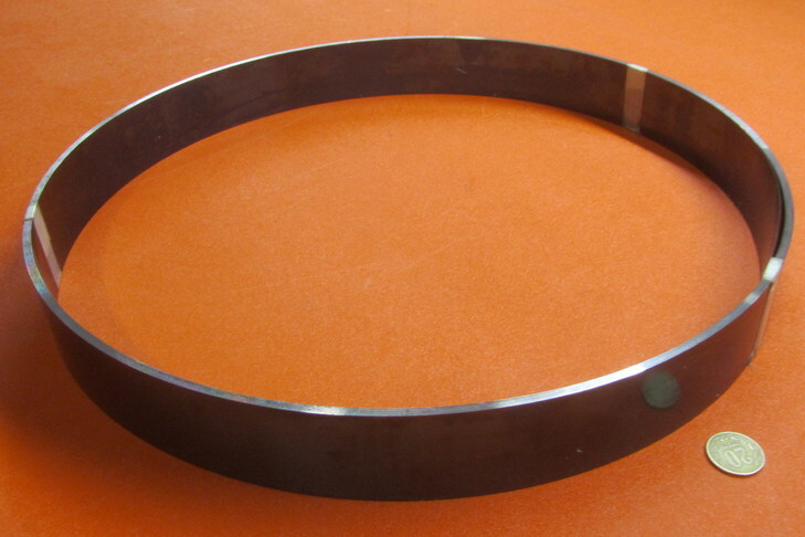 1095 Hard Blue Tempered Spring Steel Shim .025″ Thick x 2.00″ Wide x 600″ Long