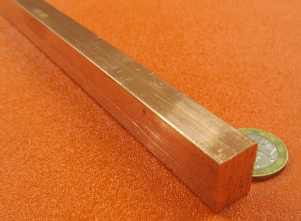182 Copper Bar 1/2″ Thick x 3/4″ Wide x 3 Foot Length