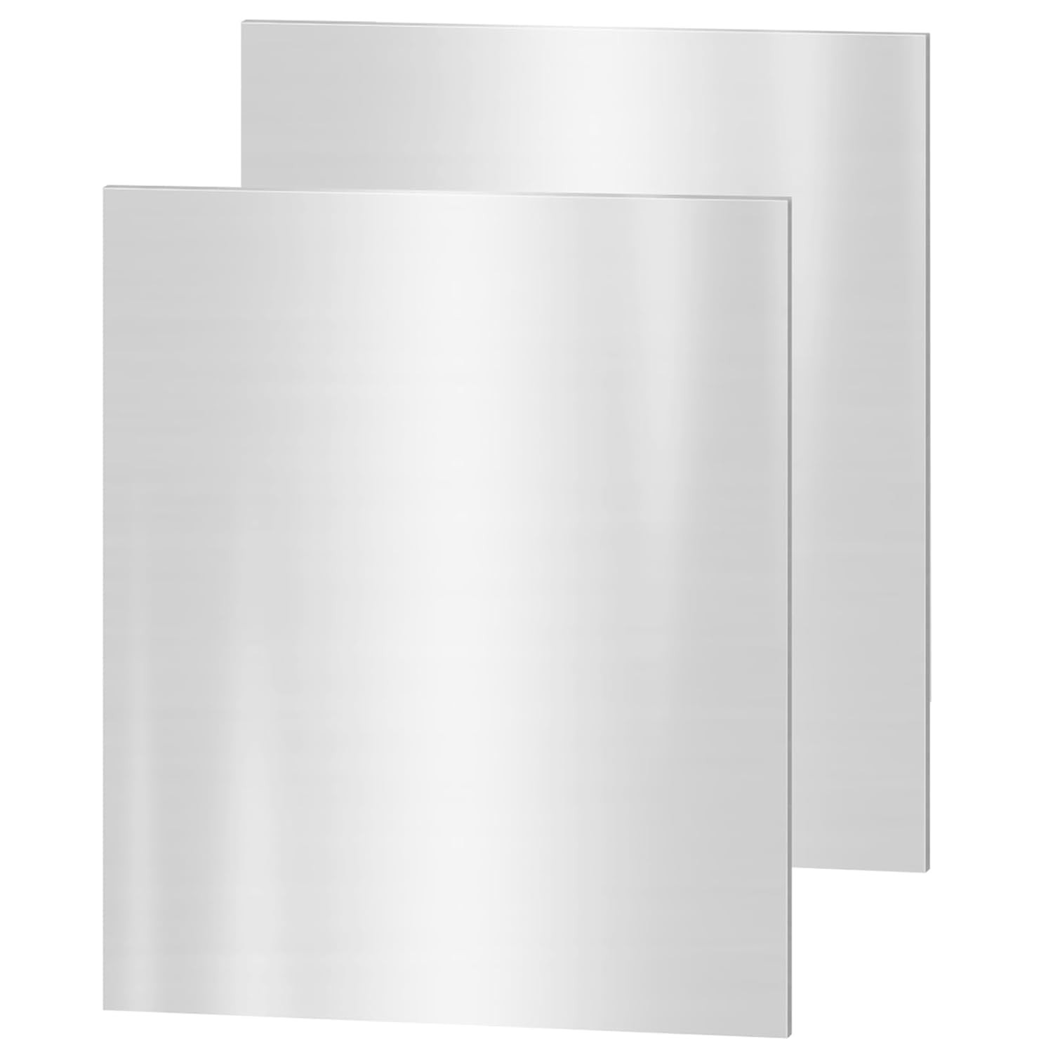 2PACK 304 Stainless Steel Sheets, 4 X 6 X 1/8 Inch(10 Gauge) Thickness Stainless