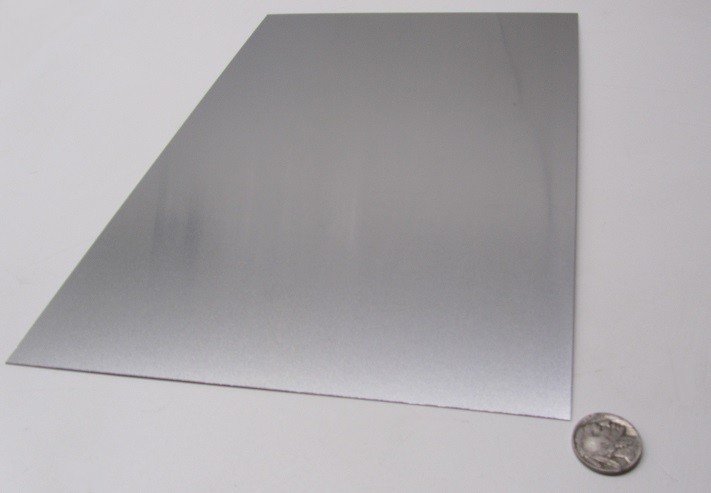 18-8 Stainless Steel Sheet, Full Hard, .025″ x 8.0″ x 12″