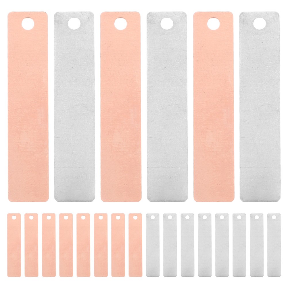 Zinc Anode with Copper Strips and Electrodes Material