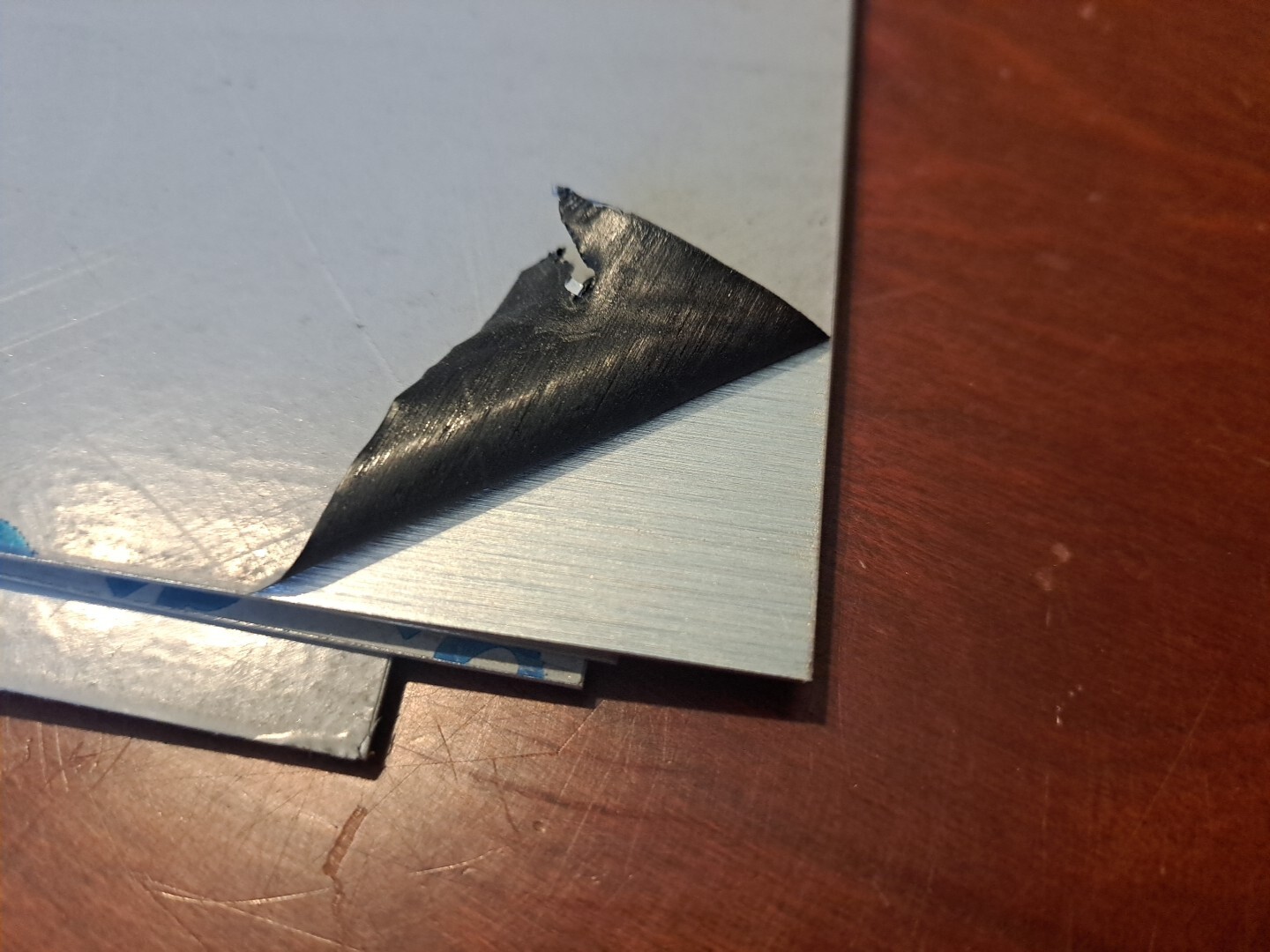 12 Aluminum Sheet .040 6″ x 12″ Aluminum #4 Finish
