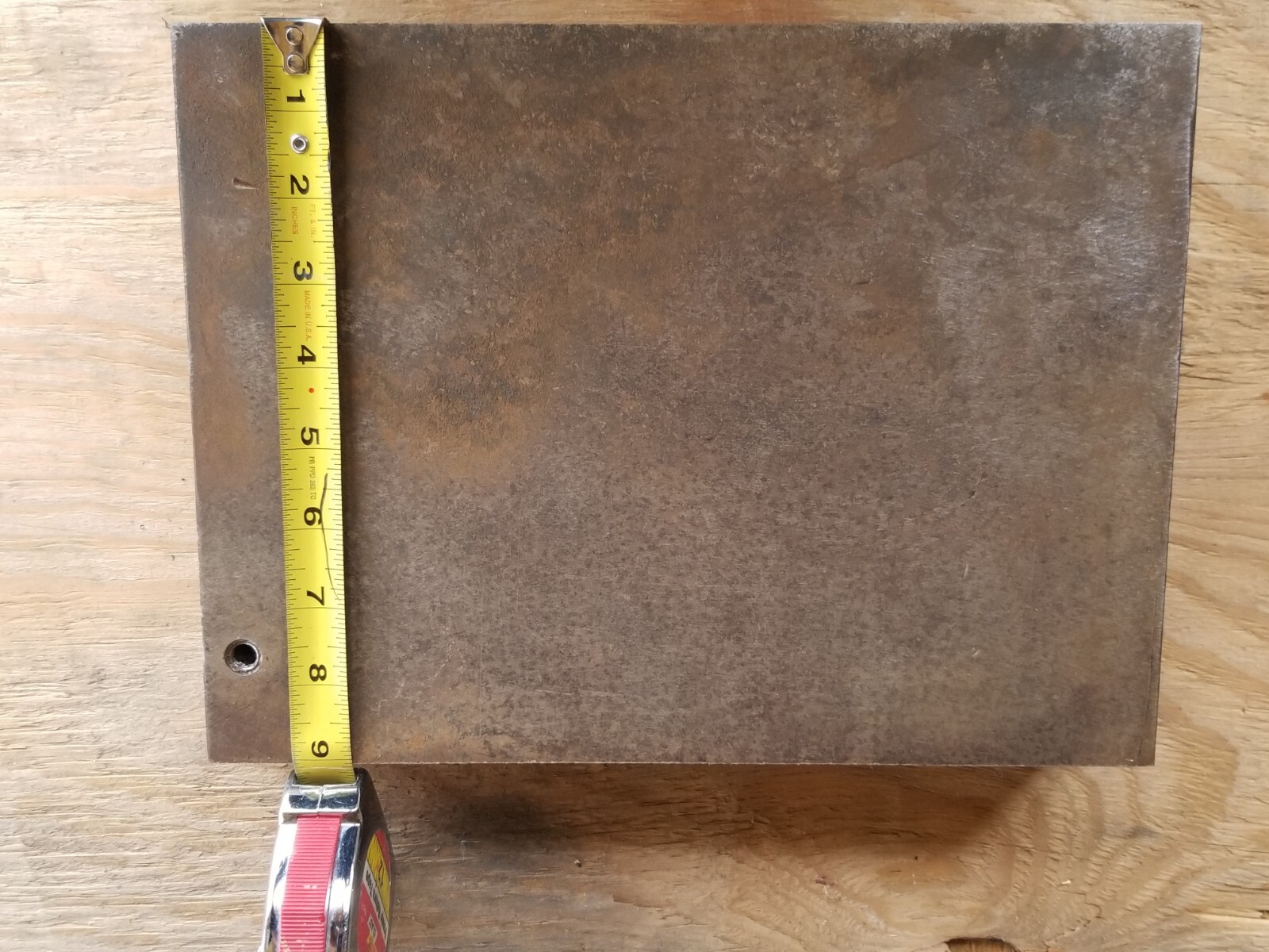 (1) 7 3/8″ x 7 7/8″ x 2″ Flat Bar Cold Rolled 1018