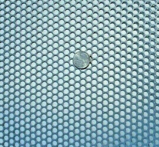 ==1/4″ HOLE 16 GA.–(.0598)- 304 S.S. PERFORATED SHEET– 11-3/4″ X 12″==