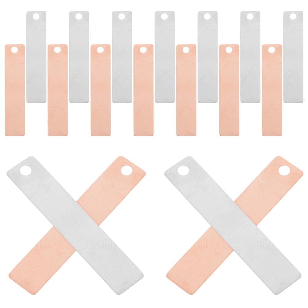 24 Pairs Copper and Zinc Electrode Sheets for Experiments Reliable Conductivity
