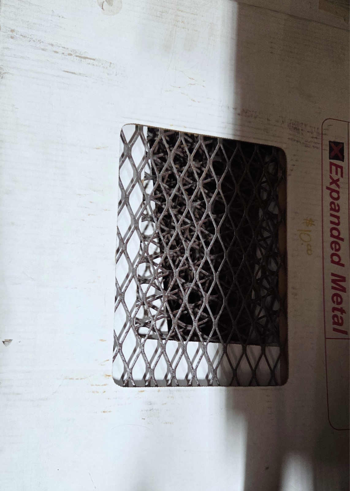 expanded metal 24×24. 13ga