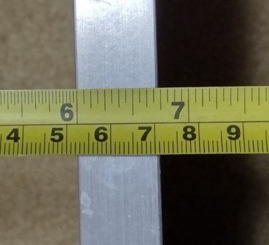 Kaiser ALUMINUM SHEET PLATE 3/4″ x 12″ x 32-3/8″ alloy 6061-T6511