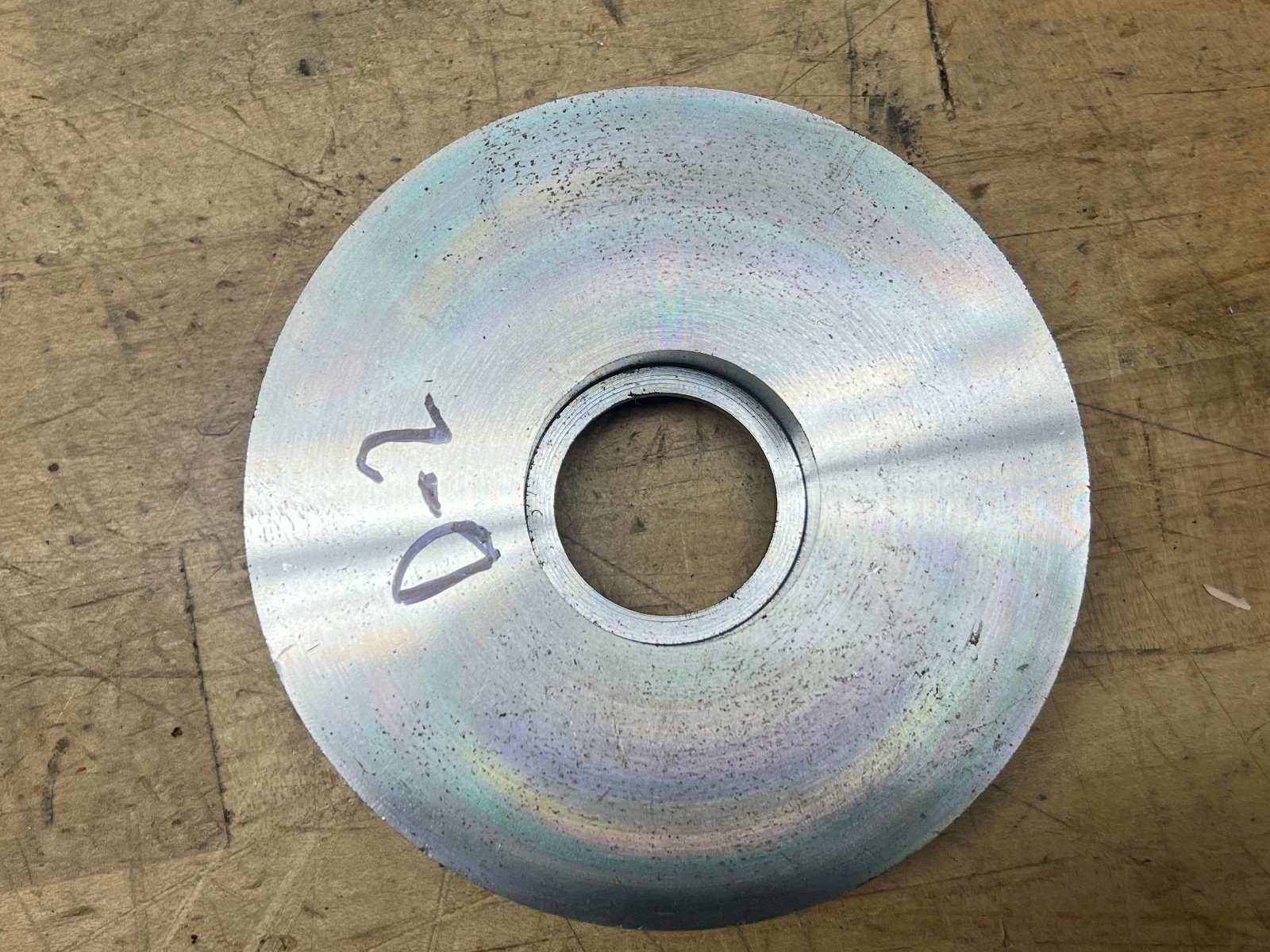 D2 Tool steel Round bar cut off lot 4.75″ 5.5″ – 24.6 lbs