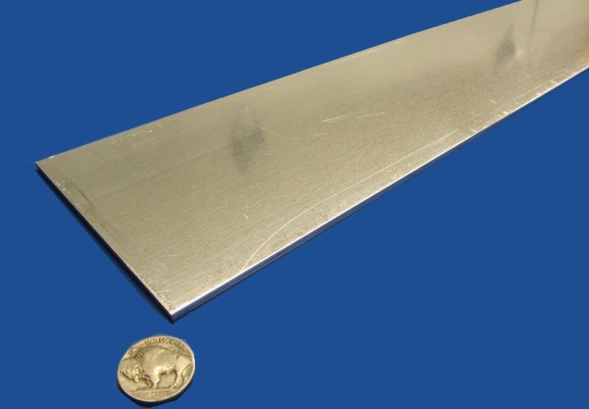 1100 Aluminum Bar (H14) .190″ Thick x 6.0″ Wide x 24″ Long