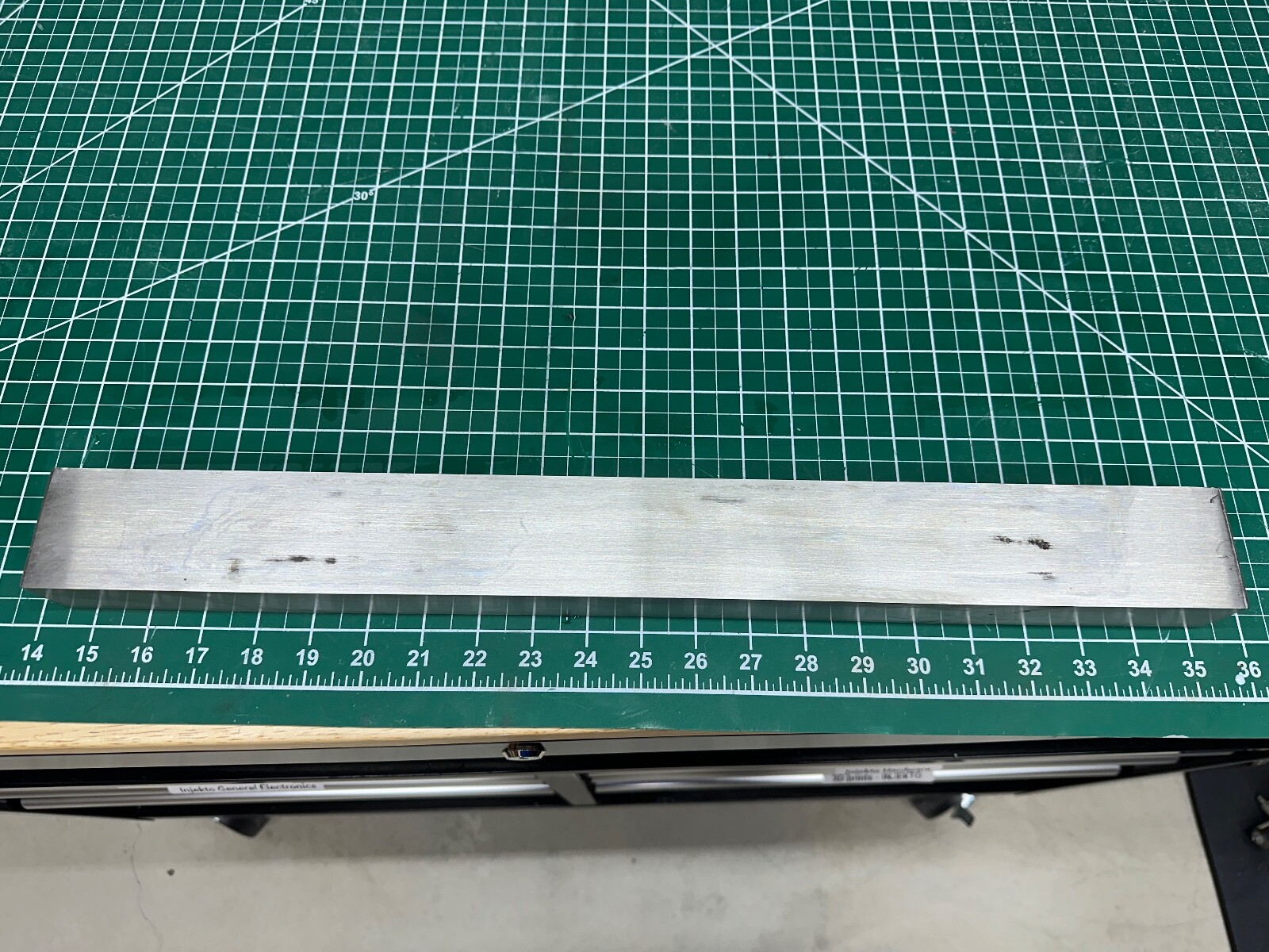 304 Stainless Steel Flat Bar 21″ x 2.2″x 1.4″ UPS shipping