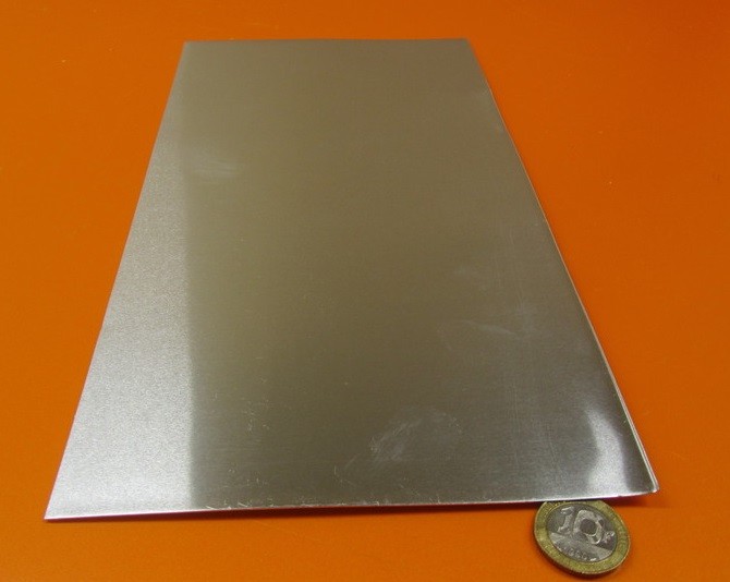 1100 Aluminum Sheet Softened (O) .020″ Thick x 6.0″ Wide x 12.0″ Long, 2 Pcs