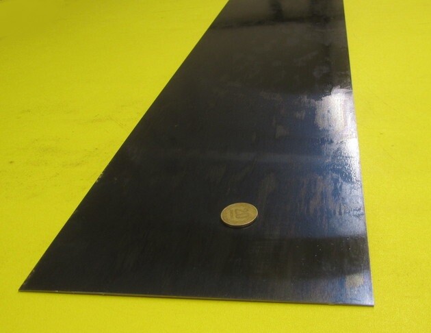 1095 Full Hard Spring Steel Shim 0.015″ Thick x 8.0″ Width x 24″ Length