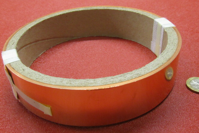 110 Copper Foil Soft Temper .007″ Thick x 1 1/2″ Wide x 100 Foot Length
