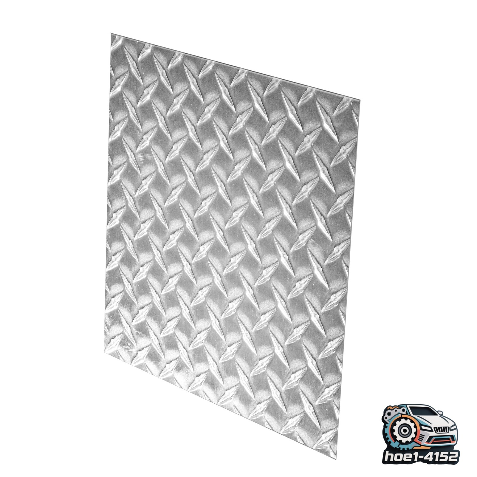 10.63×10.63″ Aluminum Diamond Tread Plate Industrial Metal