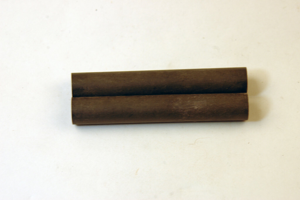 .395 X 2.520 CARBIDE ROUND BLANK UNGROUND (LOT OF 2 PCS) (E-2-9-4-6)