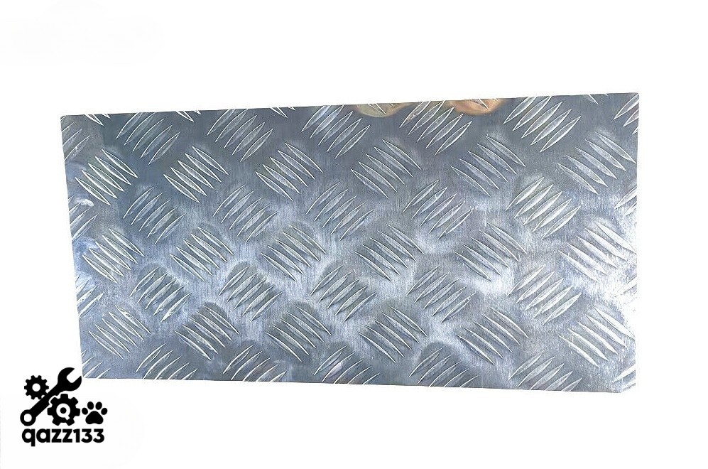 10”x20” Silver Aluminum Diamond Plate Tread Sheet Metal Plate New