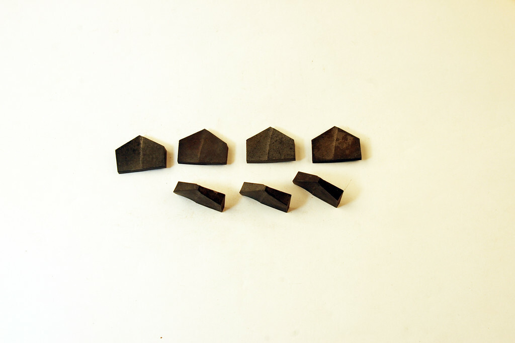 .850 X .110 AT PT X .640 122 DEG INC ANG CARBIDE DRILL LOT OF 7 PC (E-2-9-7-16)