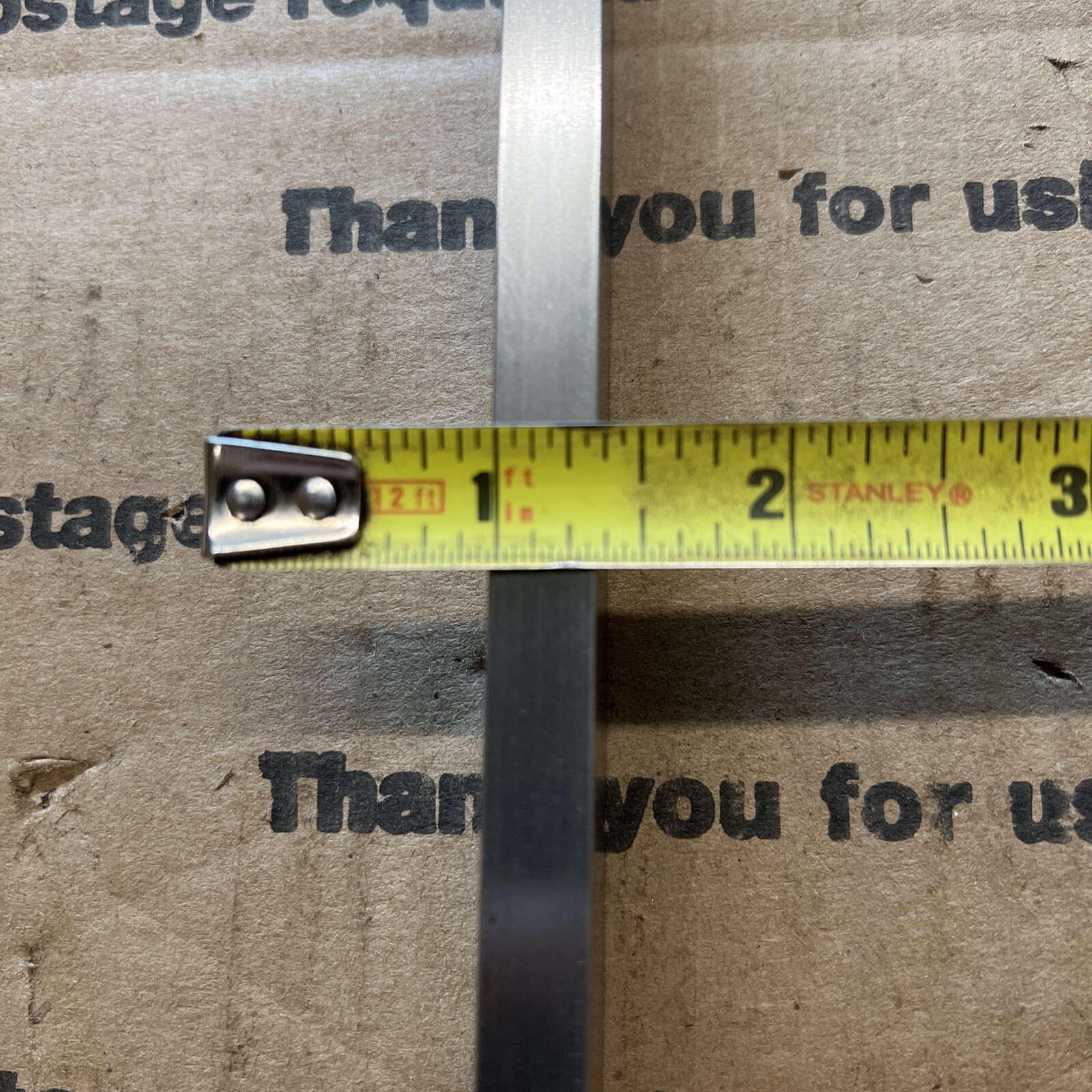 3/8 X 7/8 Flat Steel Bar 10” Long Blacksmith Machining Cold Rolled 1018