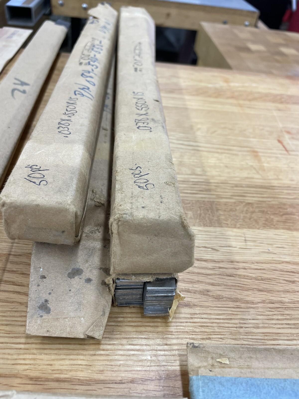 .038″ X .550″ X 18″ SPECIALY REGULAR oil hardening tool steel flat stock
