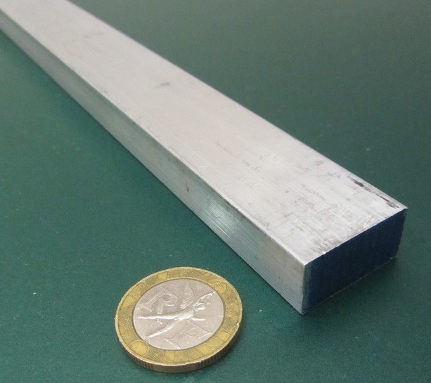 2024 T351 Aluminum Bar, 1/2″ (.500″) Thick x 1.0 Wide x 36″ Length