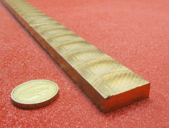 954 Bronze Oversize Flat Bar 1/4″ Thick x 1.0″ Wide x 36.0″ Length