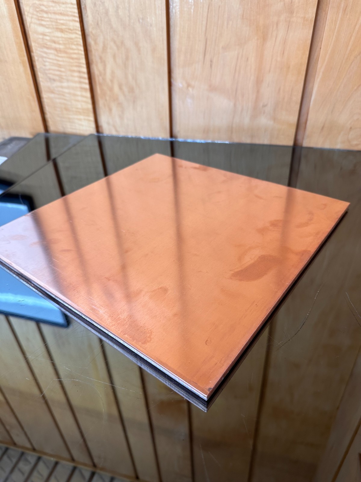 1/4″ COPPER SHEET PLATE 12″x12″ .25″ THICK 110 ALLOY*CUSTOM CUT SIZES AVAILABLE*