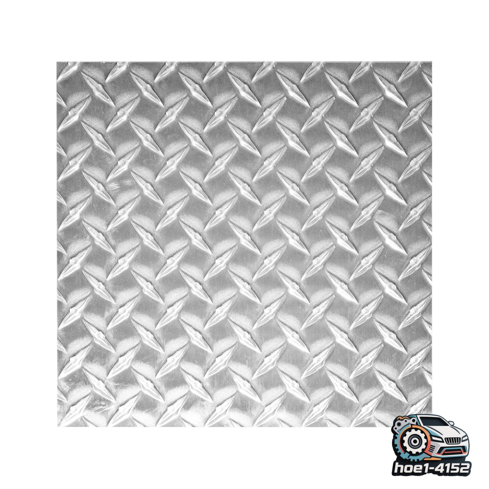 10.63×10.63″ Aluminum Diamond Tread Plate Industrial Metal