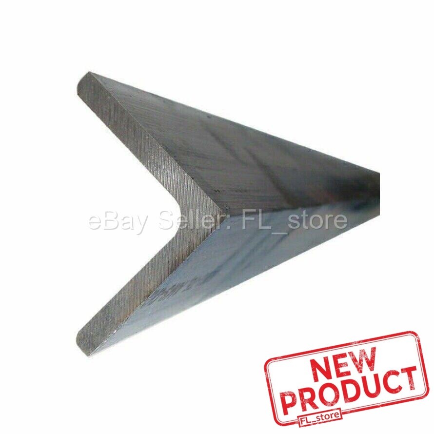 Aluminum Angle Stock 1/4″ x 1-1/4″ x 4 Feet Mill Alloy 6061 90 Degrees NEW