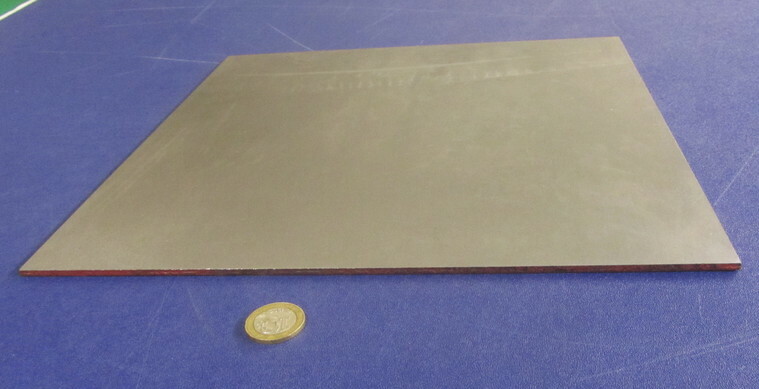 4140 Ground Carbon Steel Sheet, 1/8″ (+/-.001″) x 12″ Wide x 12″ Length