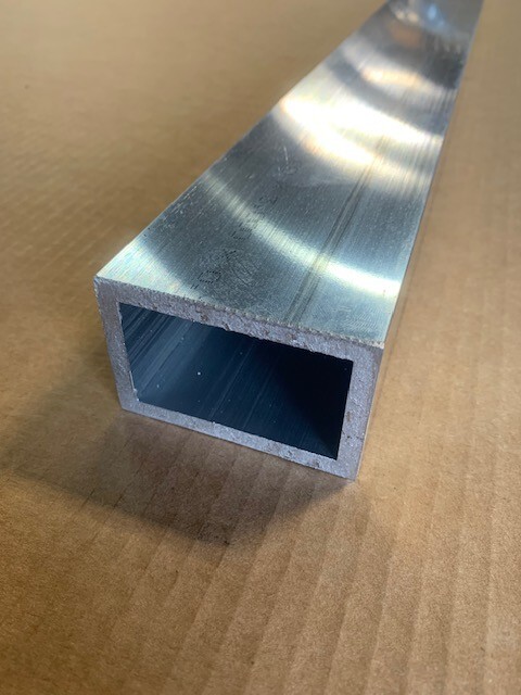 6061 Aluminum Rectangle Tube 2″ x 3″ x 48″ Length x 1/4″ Wall (0.250″ Wall)