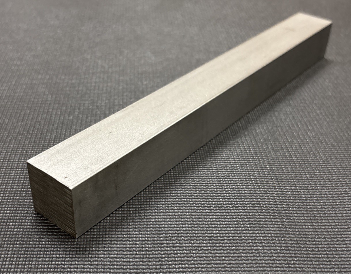 1 1/8″ Thickness 316 Stainless Steel Square Bar 1.125″ x 1.125″ x 10″ Length