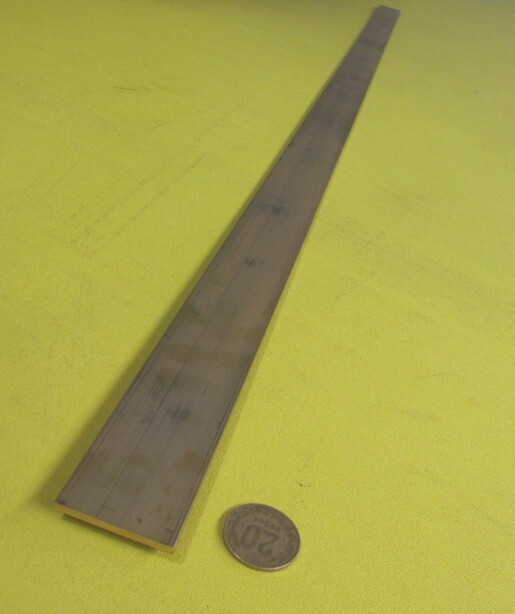 385 Brass Flat Bar 1/8″ Thick x 1 1/2″ Wide x 4 Foot Length