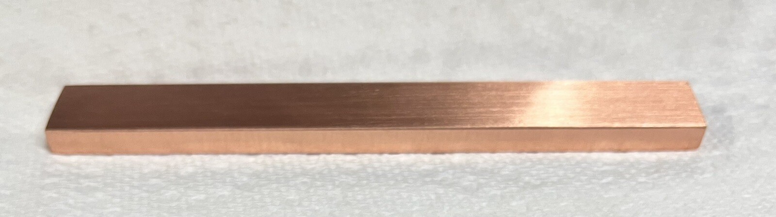 1/4” COPPER 110 PLATE 7/8” WIDE X 7” LONG🇺🇸.250” CU110 FLAT BAR 99.95% PURE!