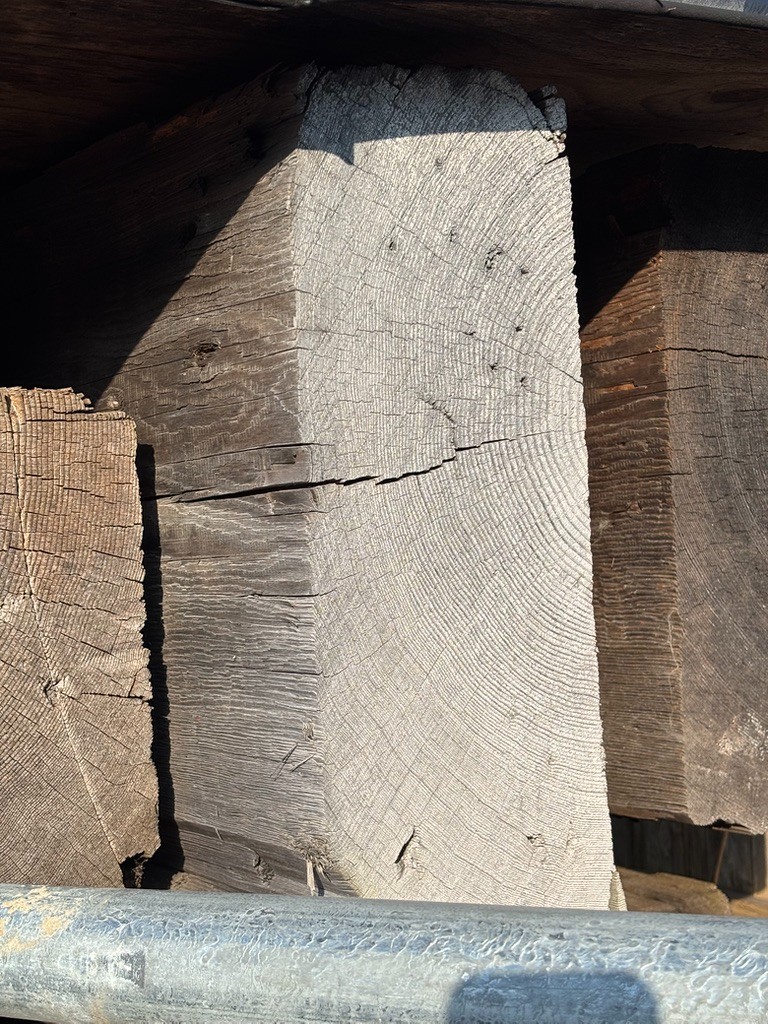 timbers, beams, reclaimed lumber